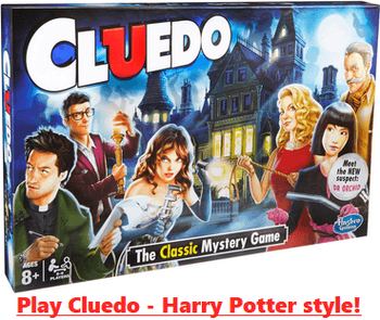 Cluedo board game, Harry Potter edition