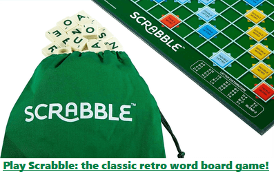 Play Scrabble - The classic retro word game