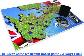 The Great Game of Britain - the retro board game
