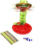 KerPlunk! With marbles & straws