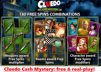 Cluedo Cash Mystery online slot game